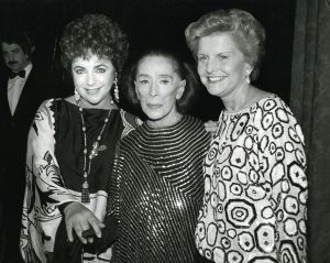 Elizabetjh Taylor, Martha Graham, Betty Ford, 1984 NYC.jpg
